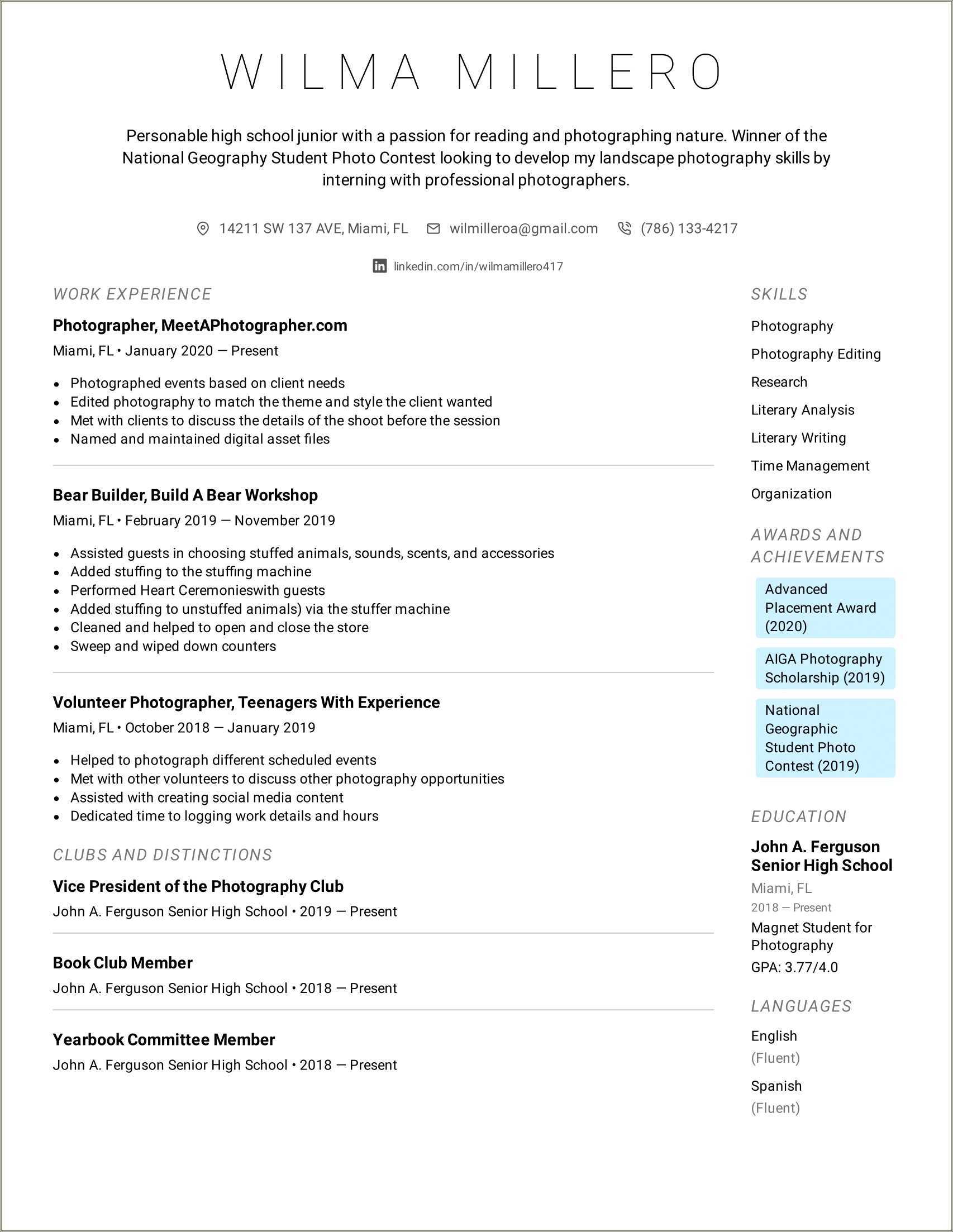 high-school-kid-resume-example-resume-example-gallery