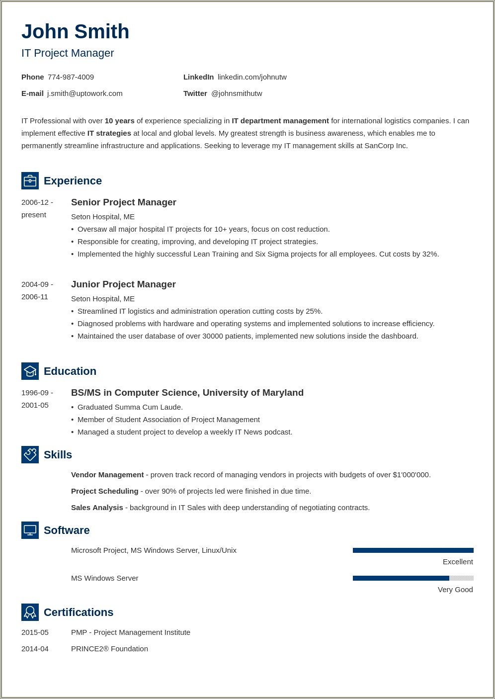 High School Resume Samples Pdf