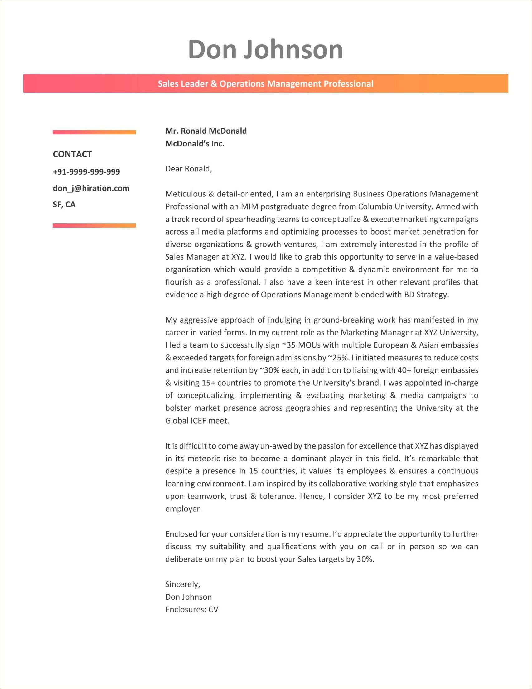 Howto Write Brief Cover Letter Resume Example Resume Example Gallery