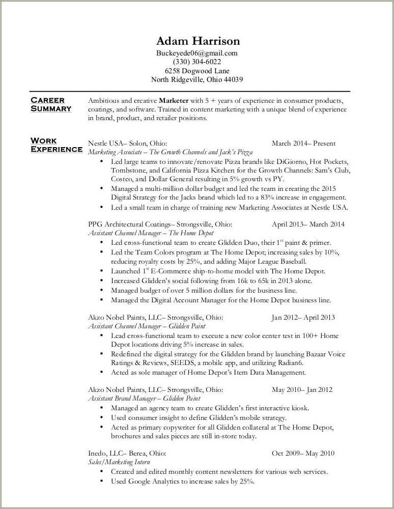 Home Depot Pro Desk Resume Example Resume Example Gallery