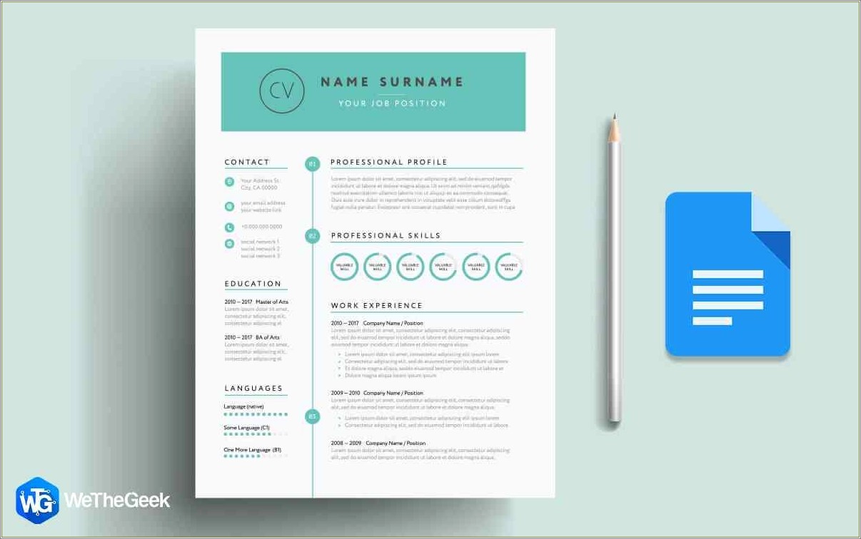 Import a resume from google docs to word resume example gallery