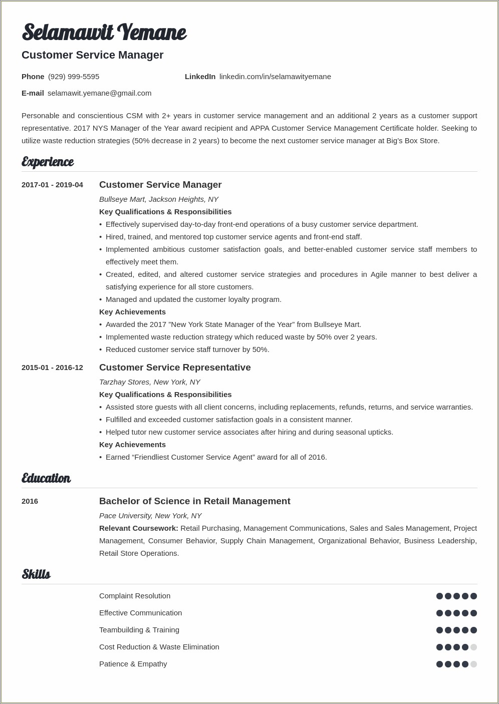 international-new-account-operation-representative-resume-examples