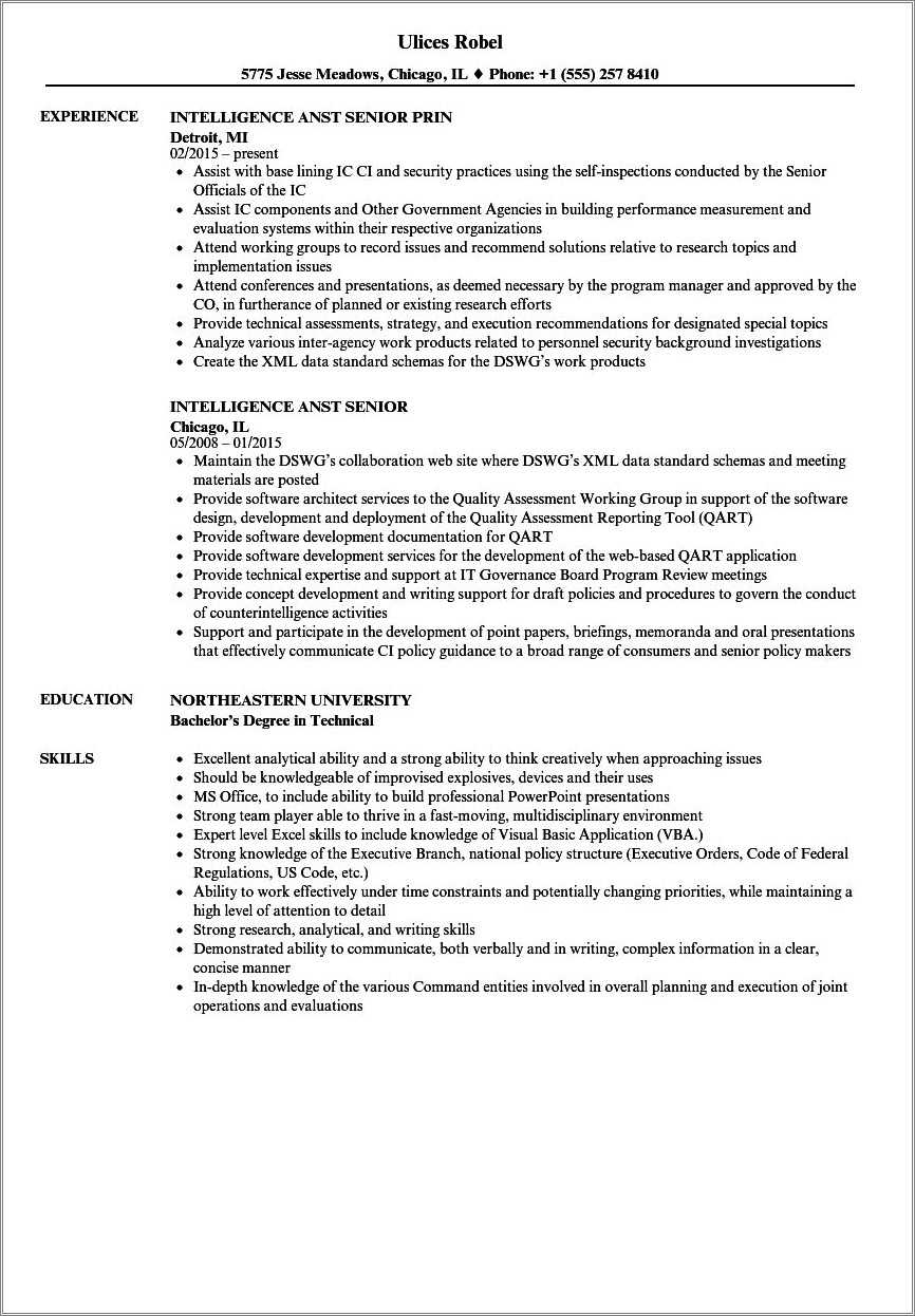 Sample Resume International Relations Manager - Resume Example Gallery