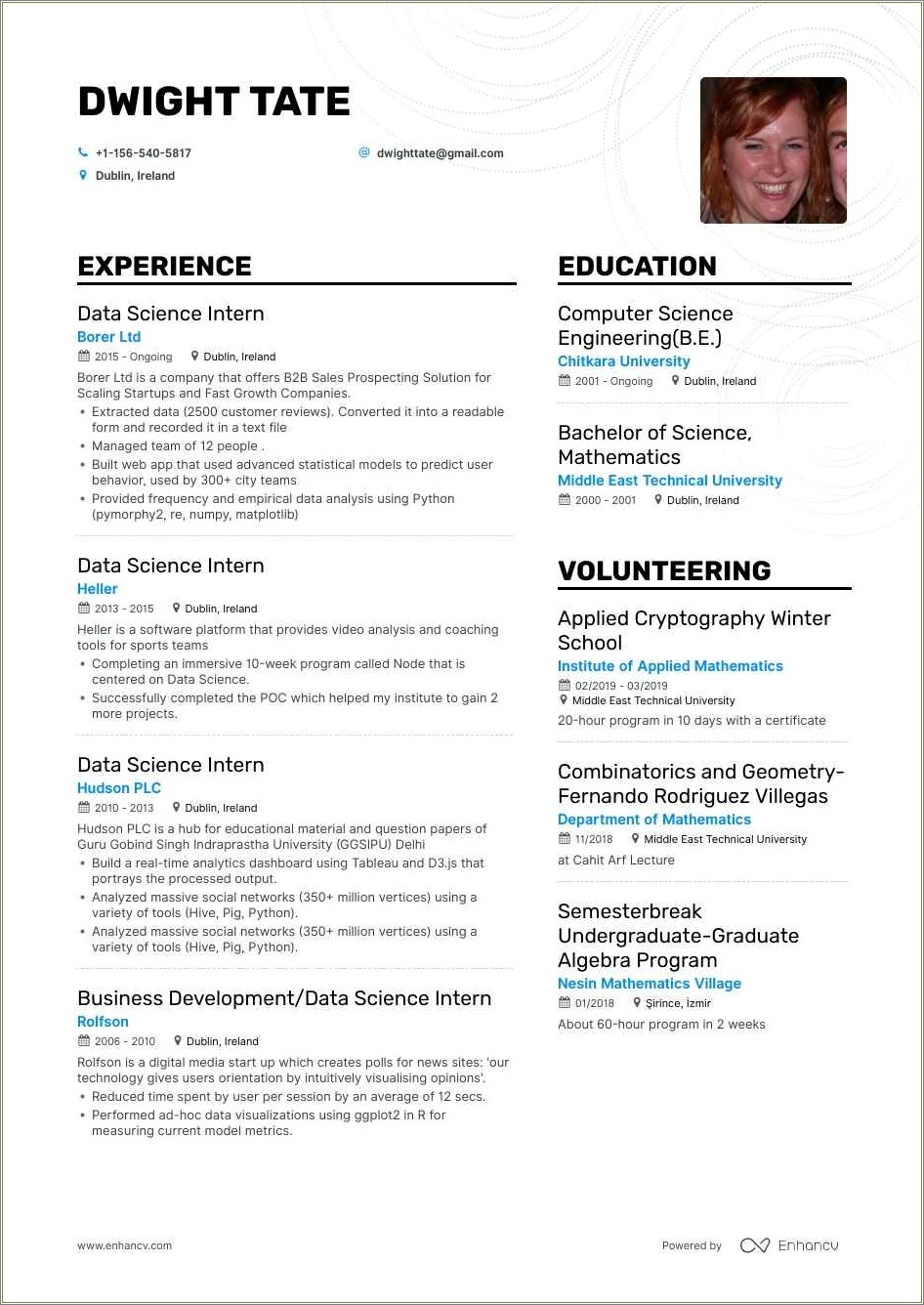 Internship Resume Sample For College Students Pdf Resume Example Gallery