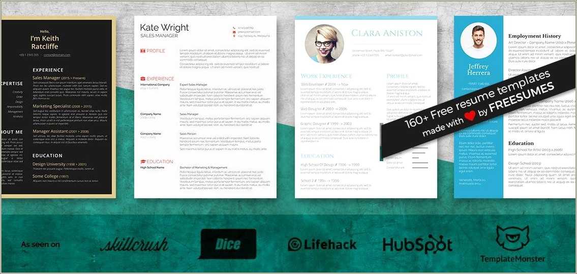 It Resume Template Word Free Download