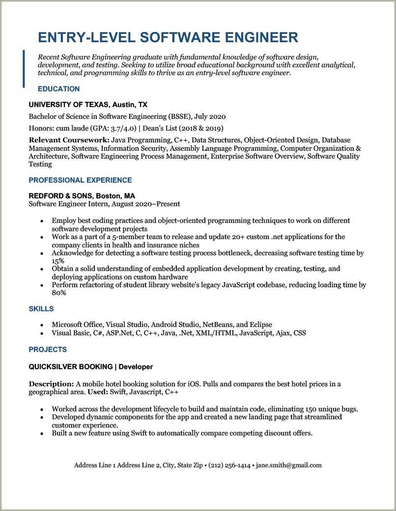 It Systems Engineer Resume Sample