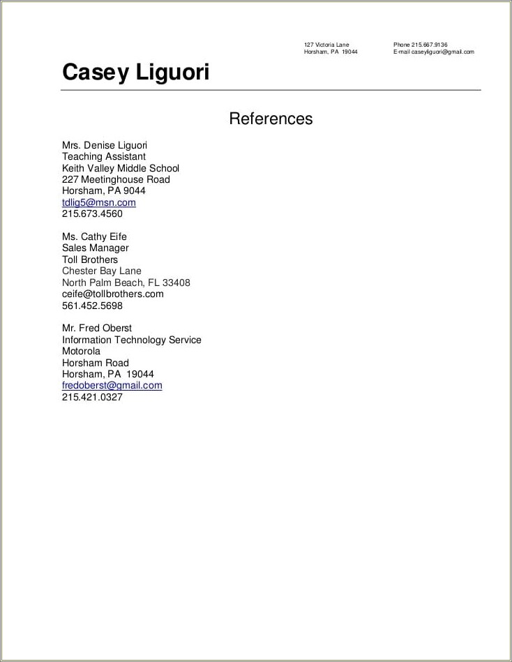 Job Reference Number On Resume Resume Example Gallery