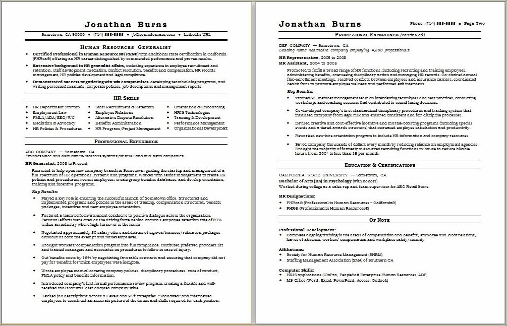 Job Search For Checking Resume