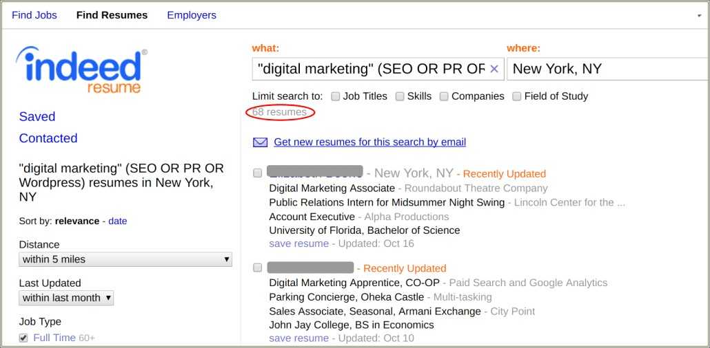 Job Search Sites For Employers Search Resumes