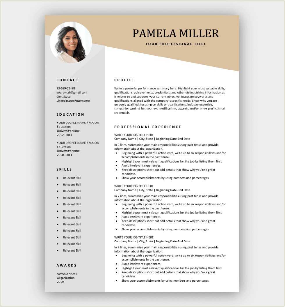 Job Seeker Resume Cv Samples 2019