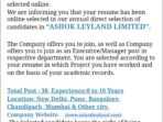 Keeping Fake Experience In Resume Getting Job