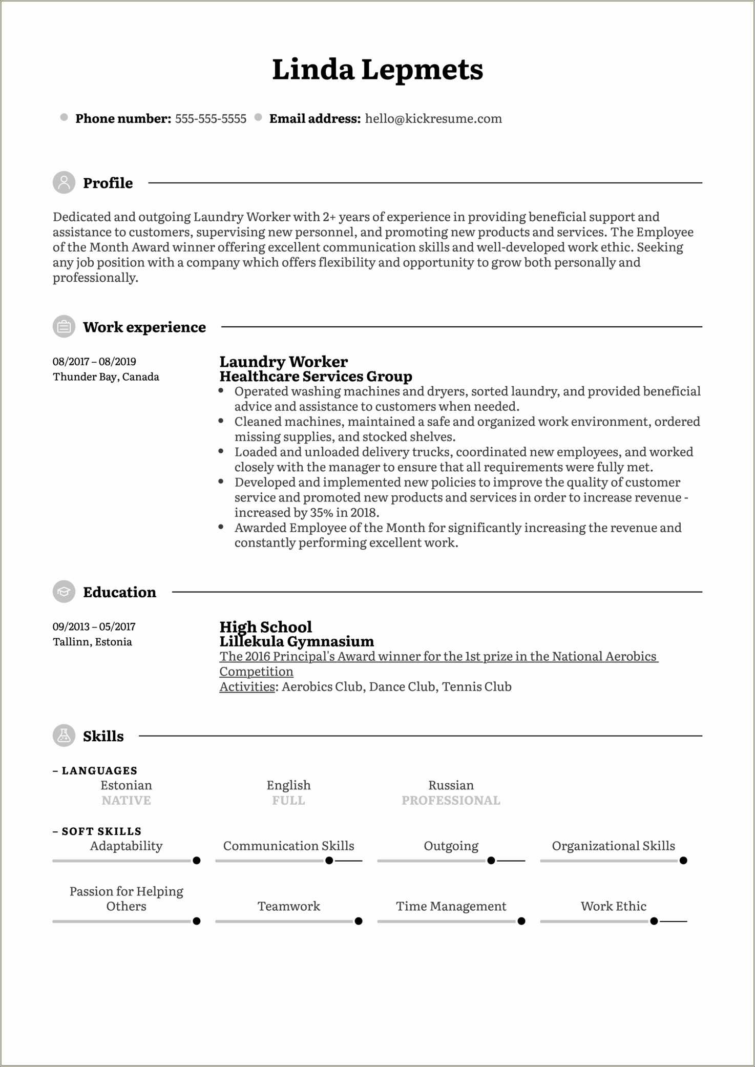 Hotel Laundry Attendant Job Description Resume Resume Example Gallery