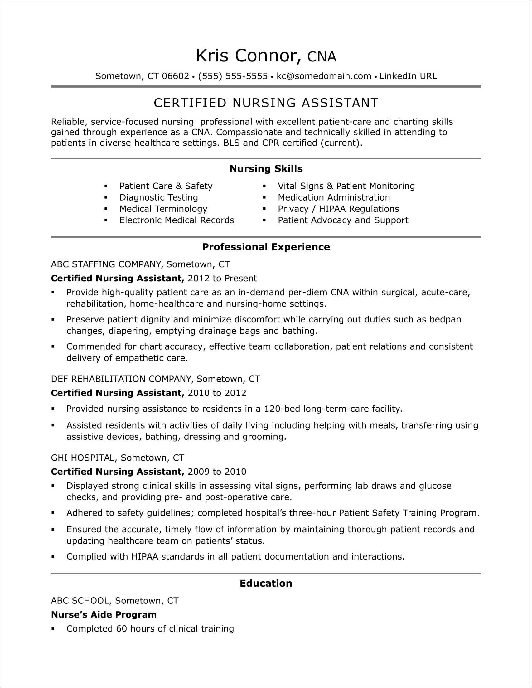 Lincecse And Certification In Resume Examples