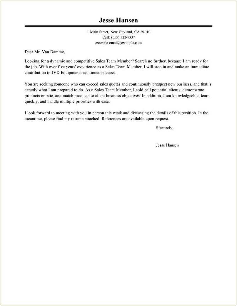 Maintenance Crew Member Resume Example