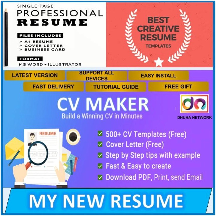 resume template free malaysia