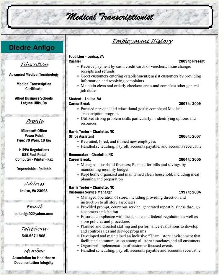medical-billing-coding-resume-sample-entry-level-printable-resume