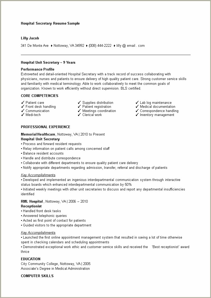 medical-front-desk-resume-example-resume-example-gallery