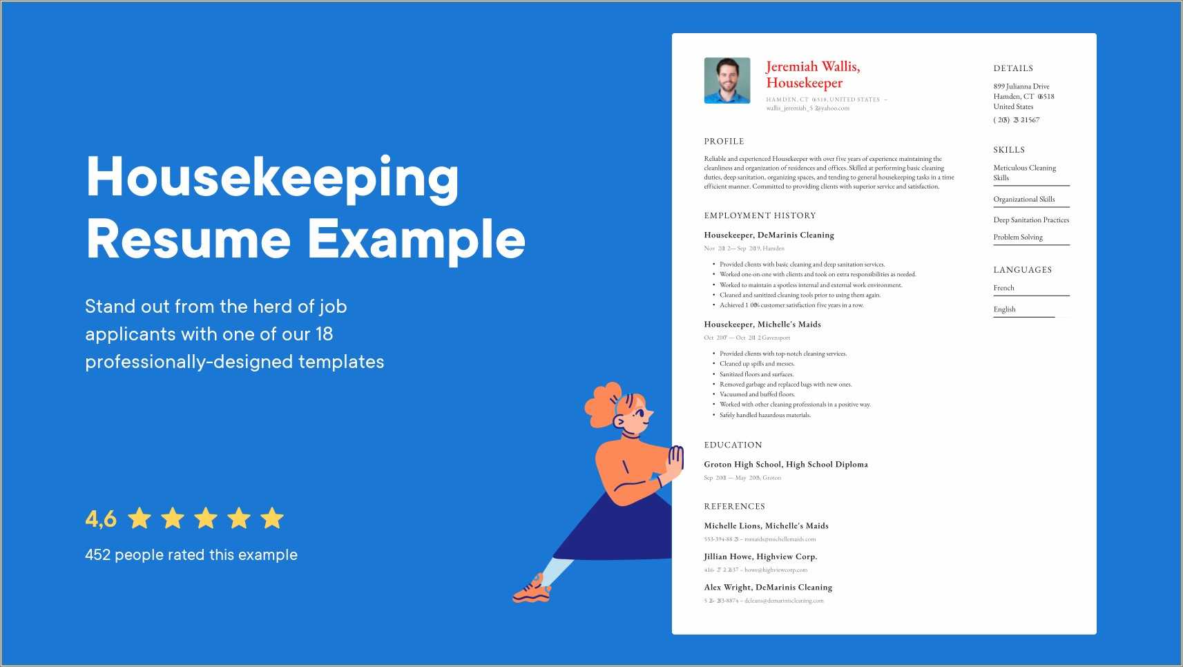 Hospital Housekeeping Supervisor Resume Sample Resume Example Gallery