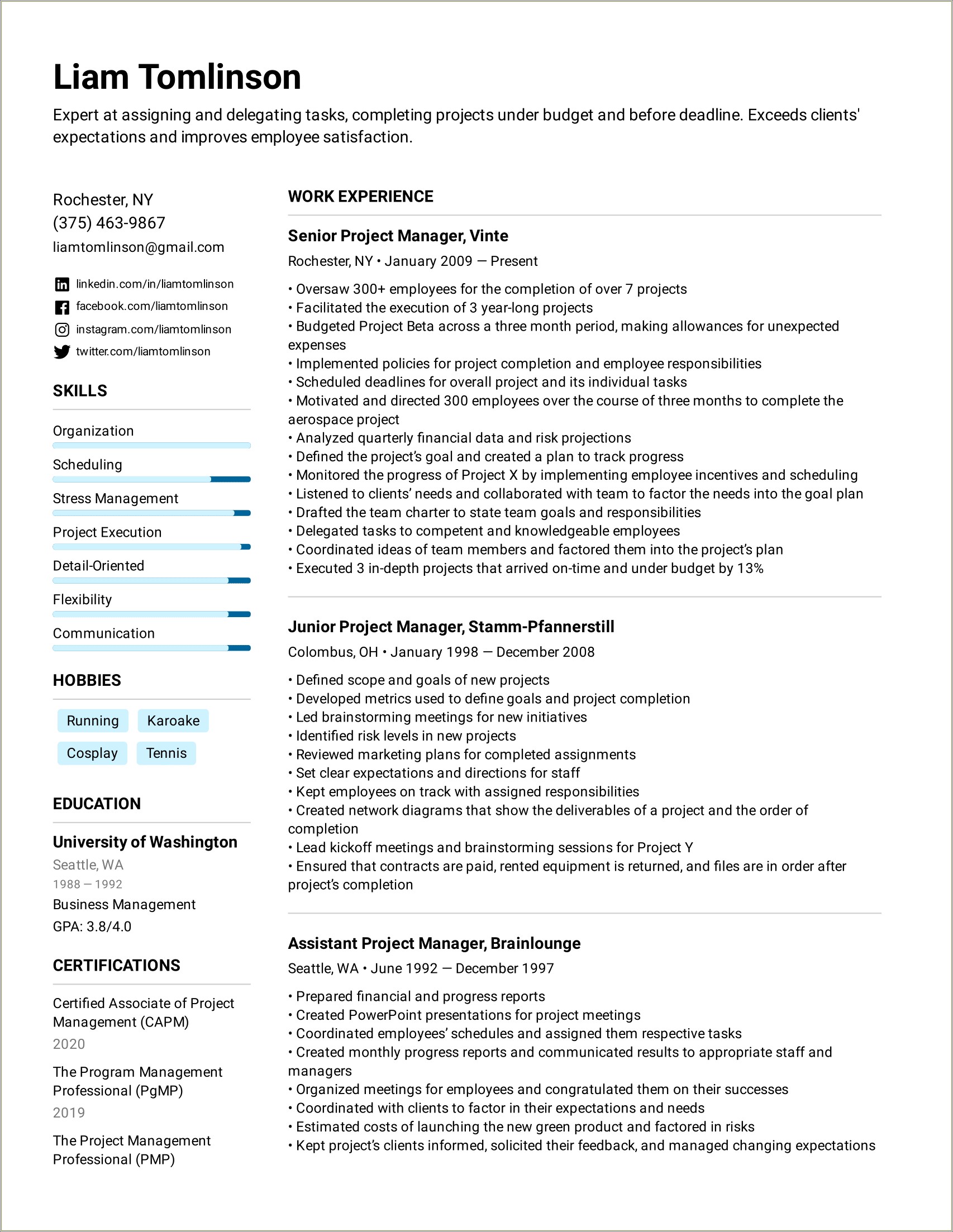 Objective On Resume Resume Examples