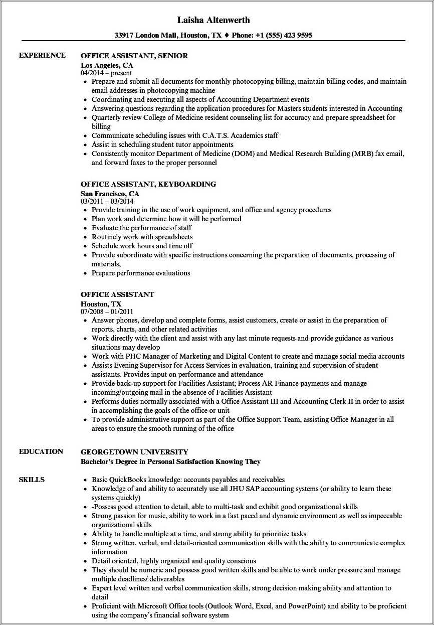 Pantry Boy Resume Format In Word Resume Example Gallery
