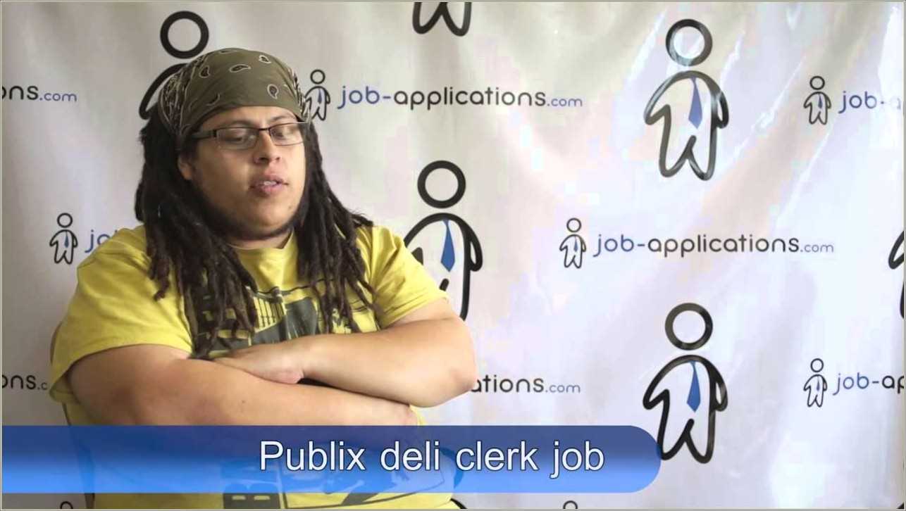 Publix Cashier Job Description For Resume Resume Example Gallery