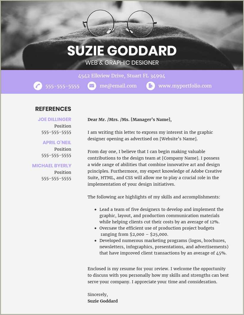 Resume And Cover Letter Different Font Resume Example Gallery