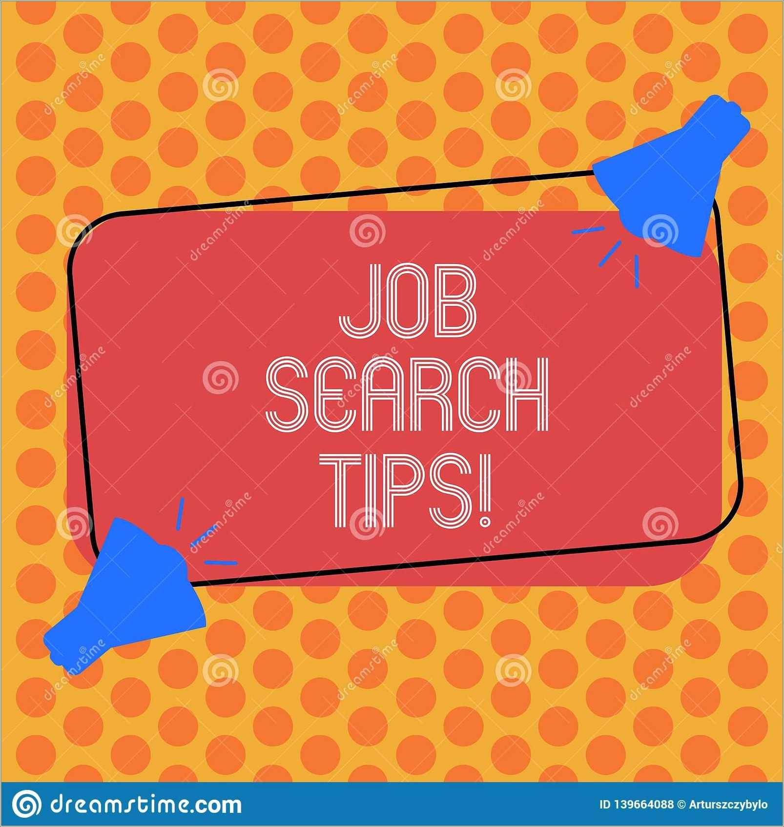 Resume And Job Search Help