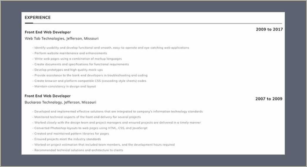 Resume Ats Format Best Fonts Resume Example Gallery