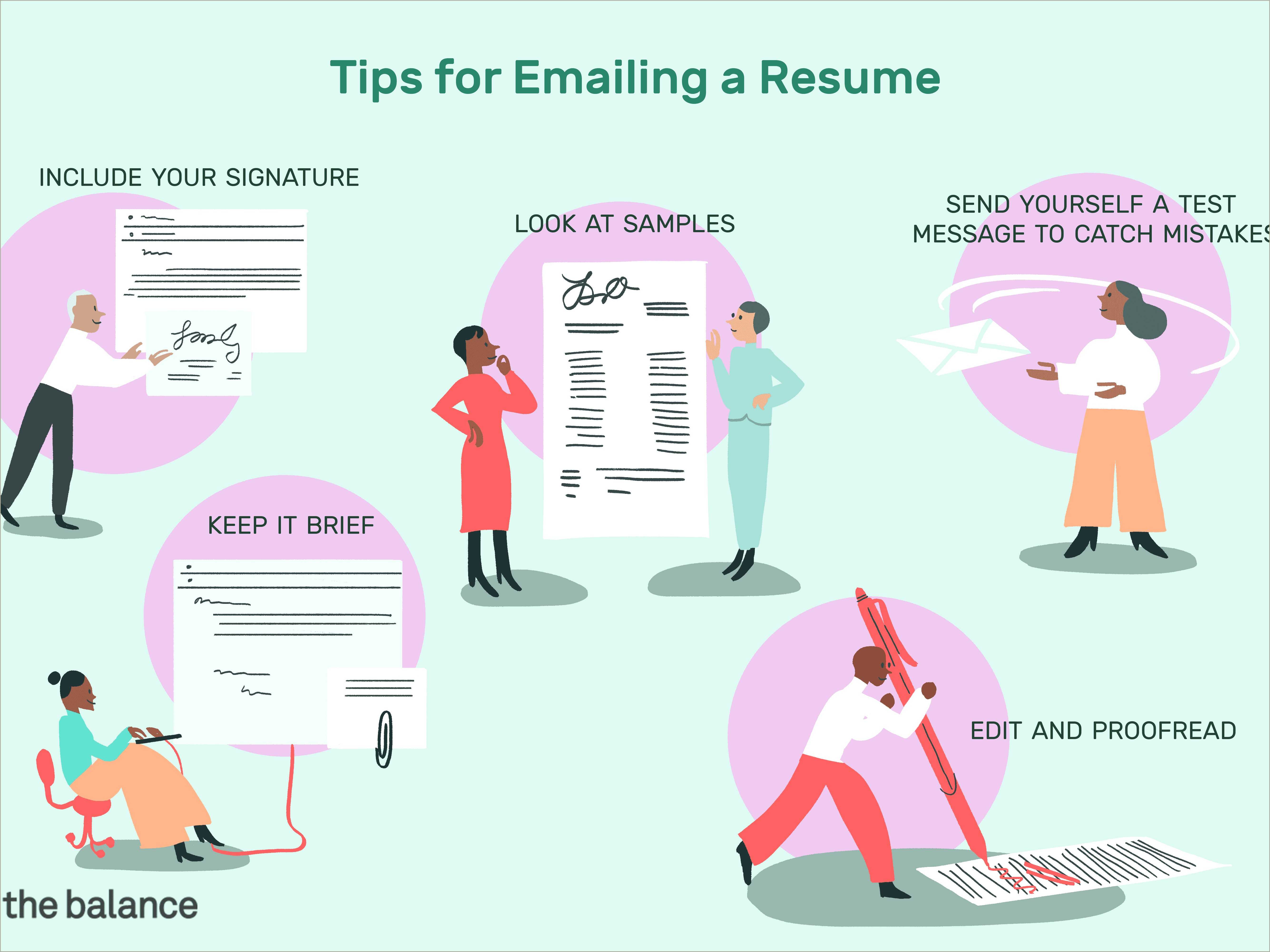 Resume Email Subject Line Examples