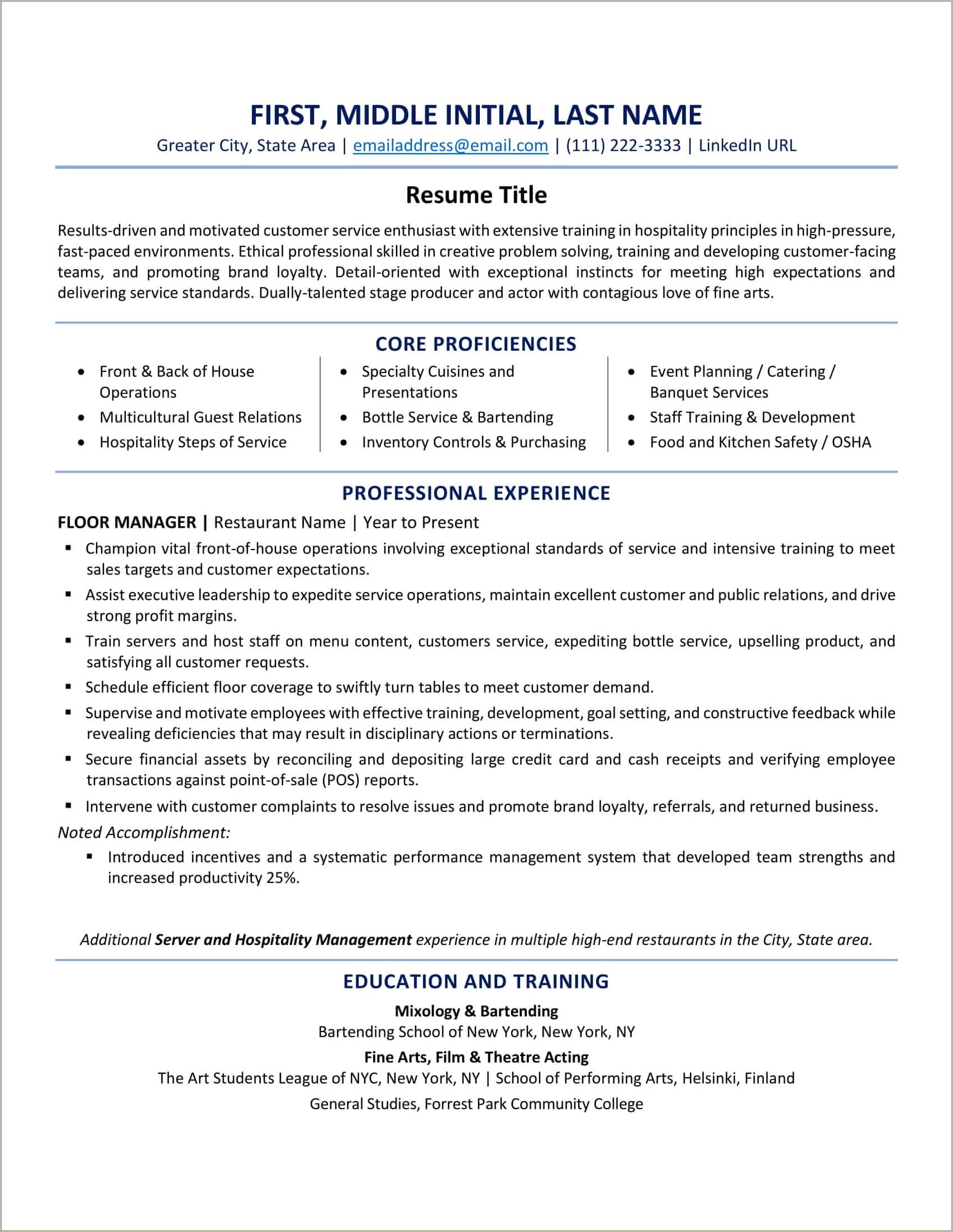 Resume Examples For Older Adults Resume Example Gallery Resume Examples For Older Adults Resume Example Gallery