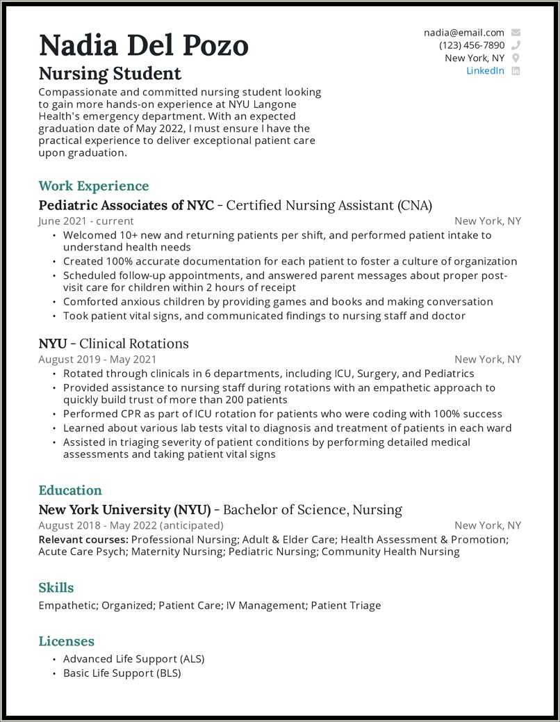 Resume Objective Ideas For Nursing - Resume Objective Ideas For Nursing 