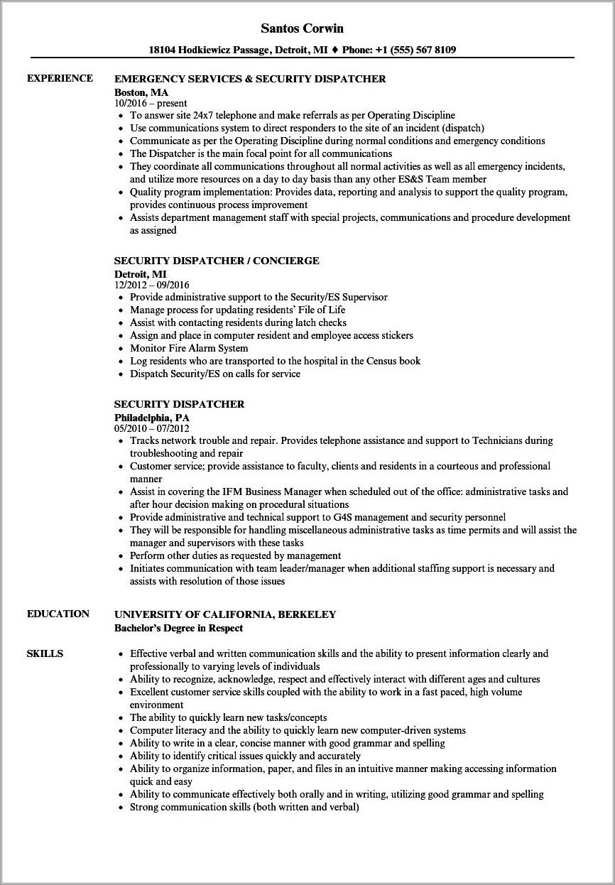 Mcdonald's Manager Resume Samples - Resume Example Gallery