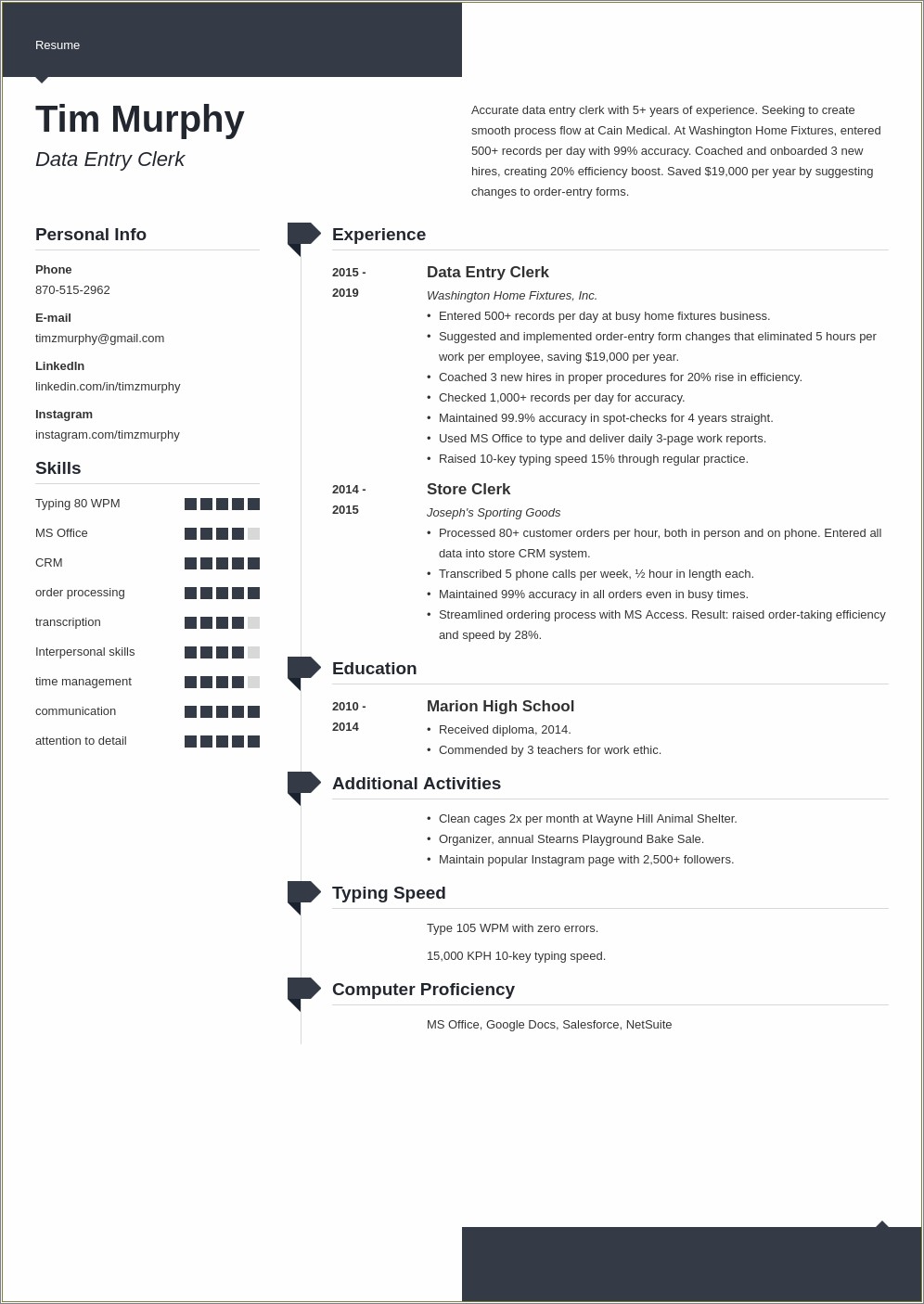 sample-medical-data-entry-resume-resume-example-gallery