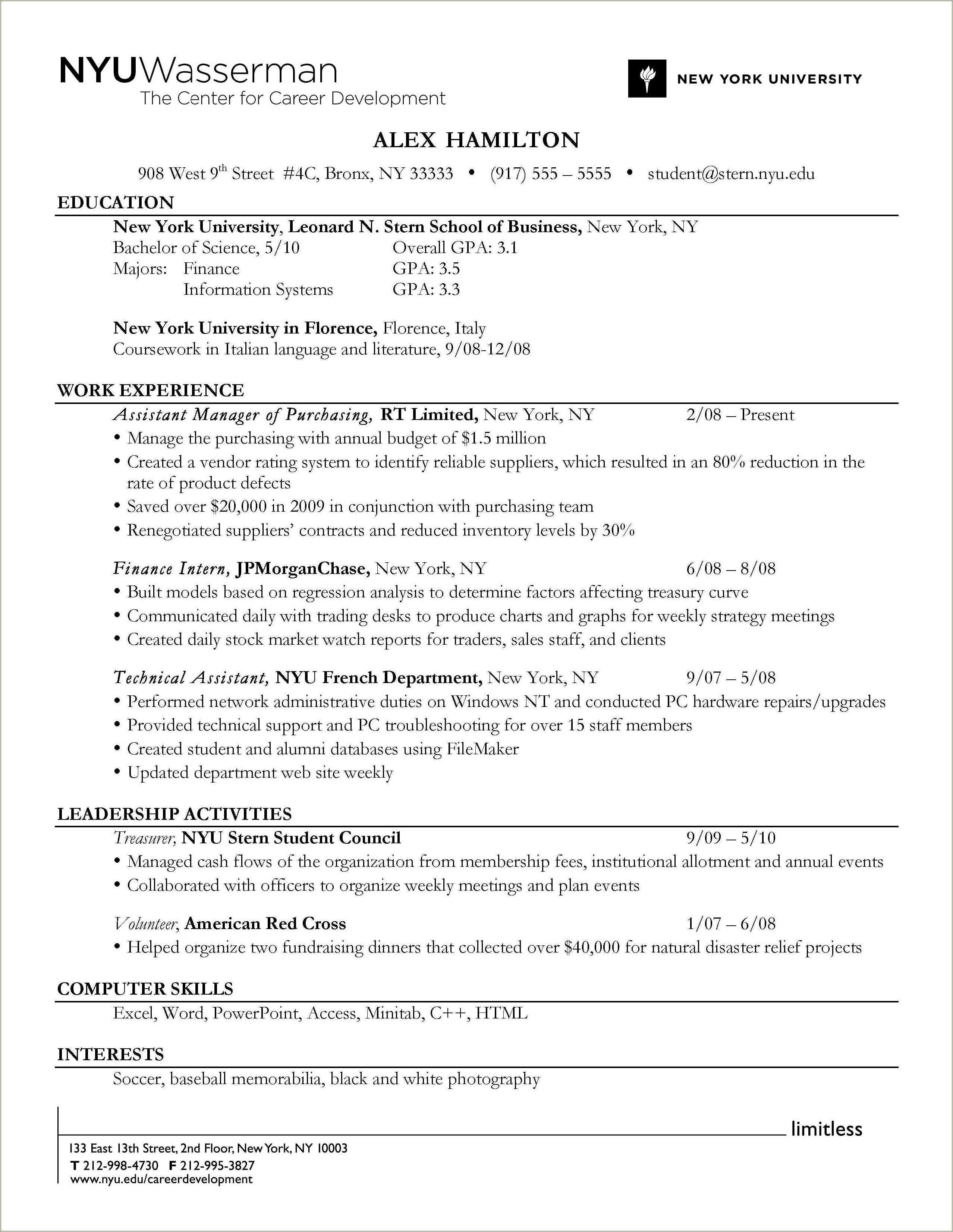 Sql Sample Resumes For Freshers Resume Example Gallery