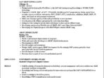 Sap Crm Fresher Resume Sample