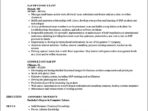 Sap Mm Fresher Resume Sample