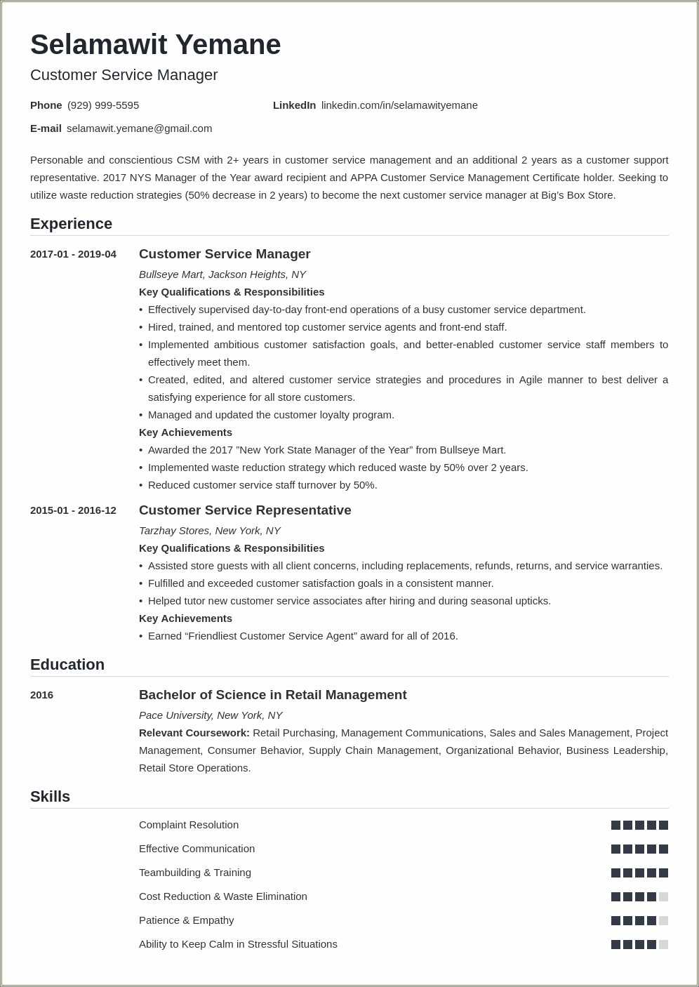 service delivery manager resume doc