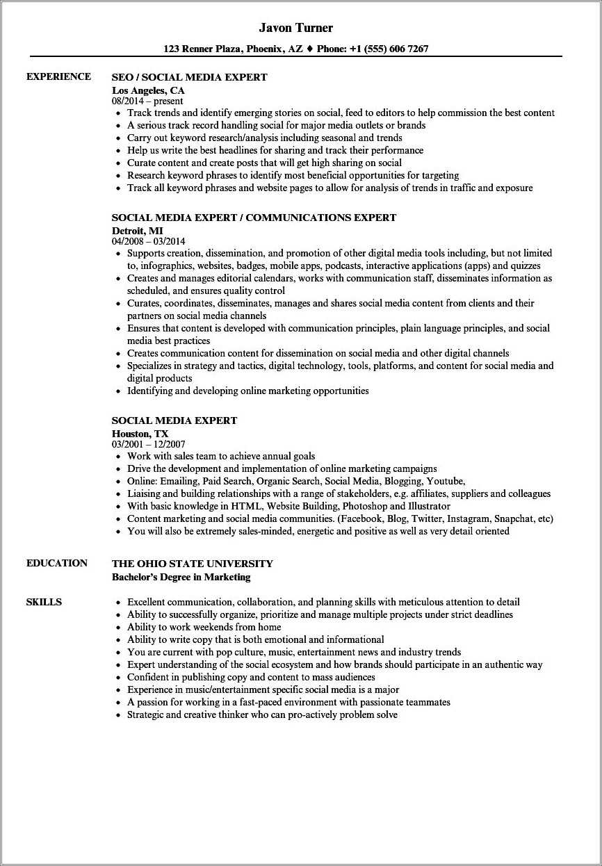 Resume Networking And Interview Skills Resume Example Gallery
