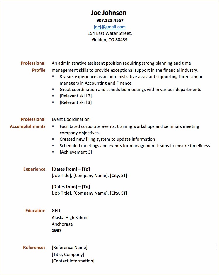 Describe Time Management Skills Resume Resume Example Gallery