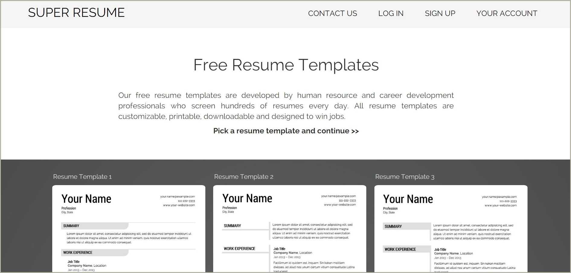 Top Free Resume Search Sites