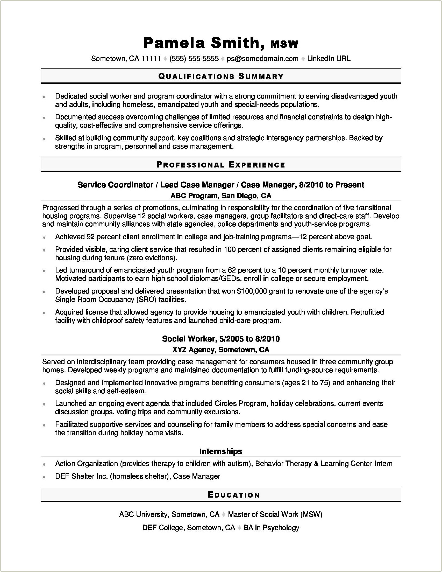 Youth Care Worker Resume Skills Resume Example Gallery