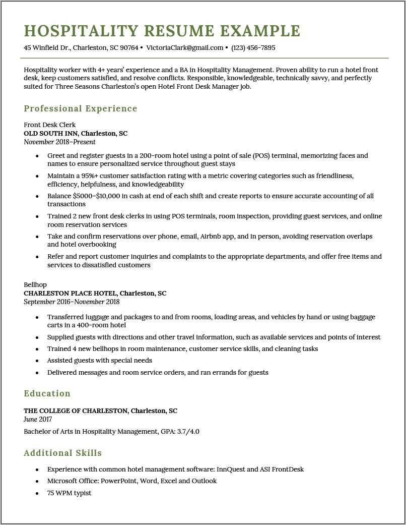 resume-format-for-hotel-management-experience-resume-example-gallery