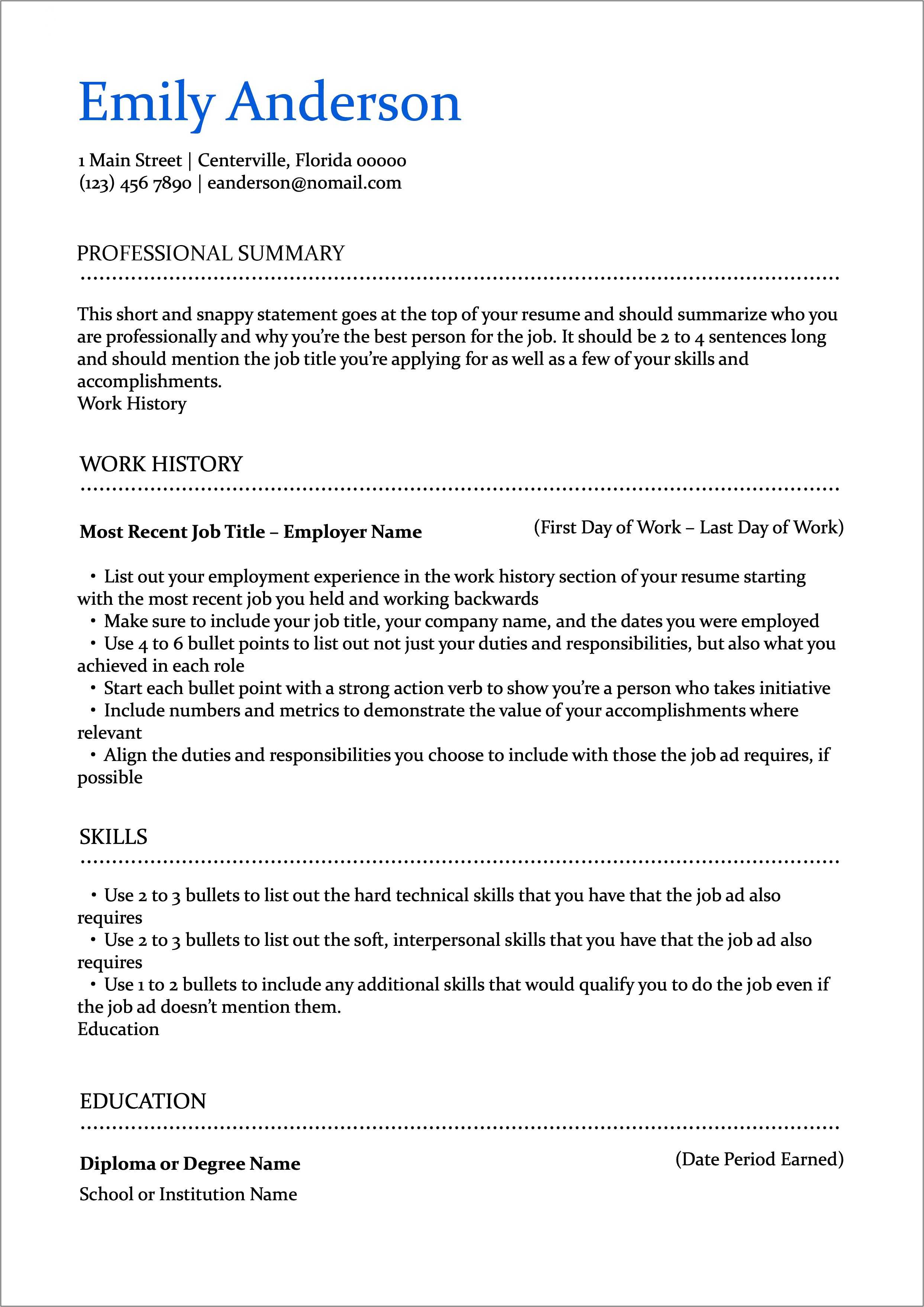 Resume Objective For Customer Service Agent