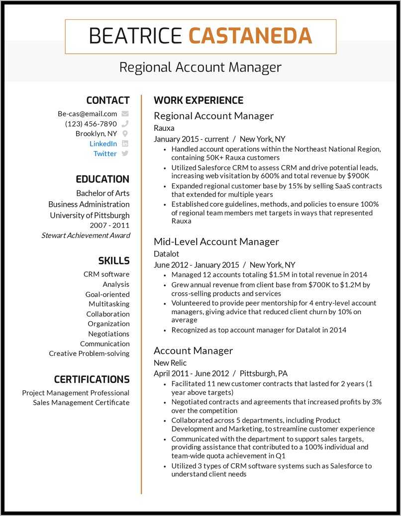 management resume objective statement examples