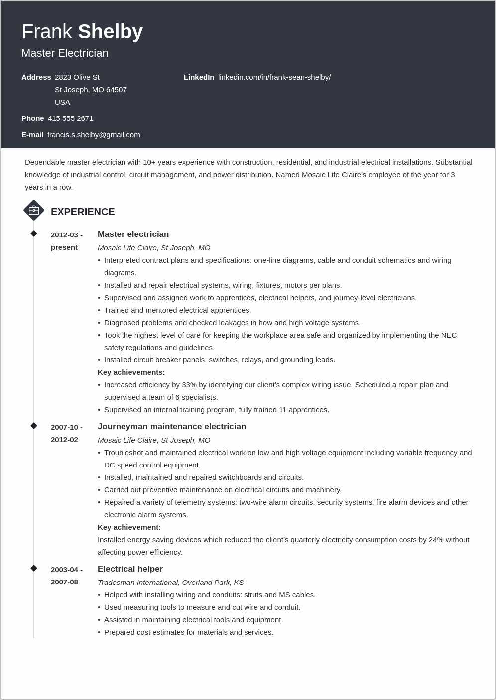 Resume Word For Worked In A Team Resume Example Gallery