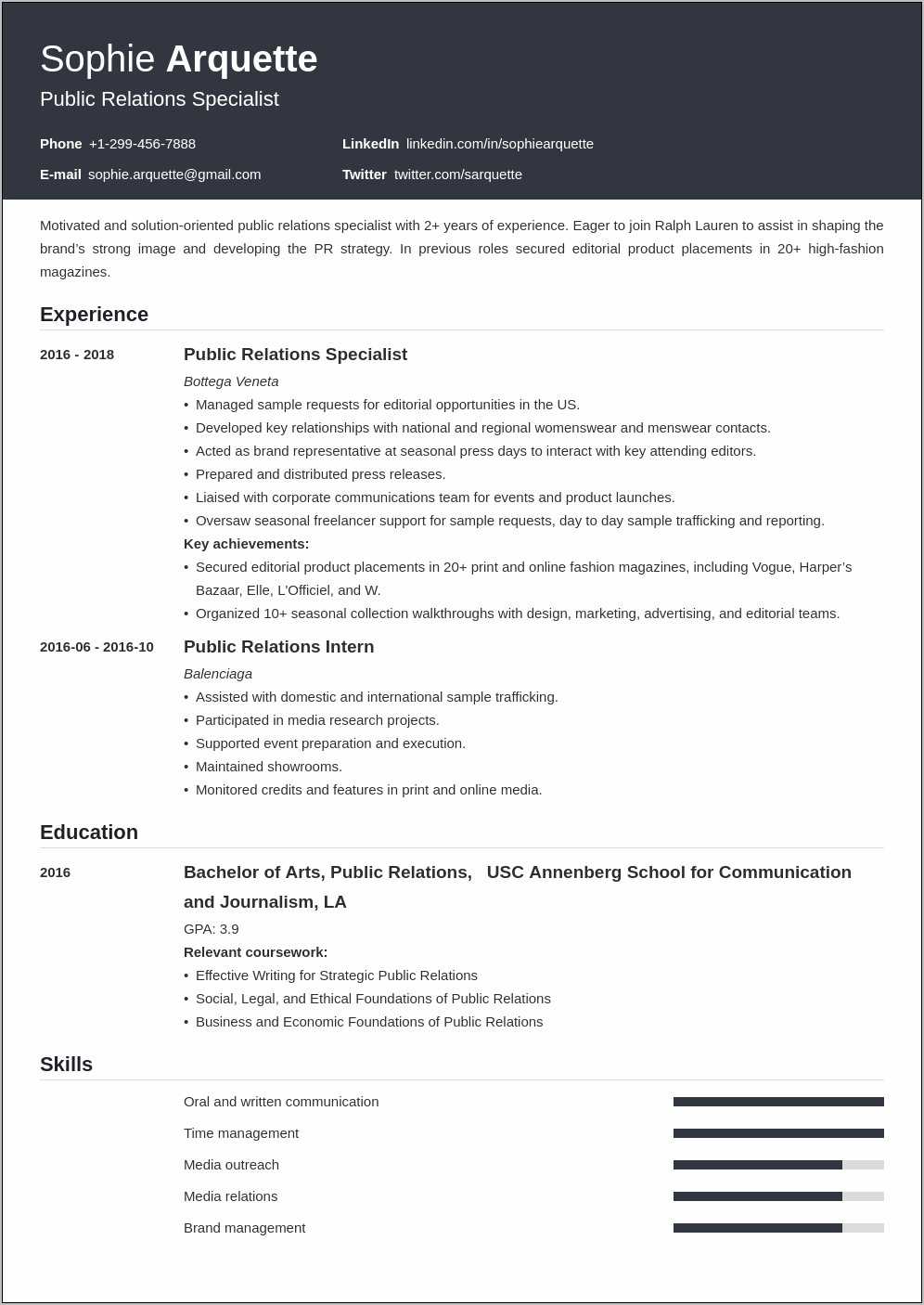 Sample Hr Resumes For 3 Years Experience