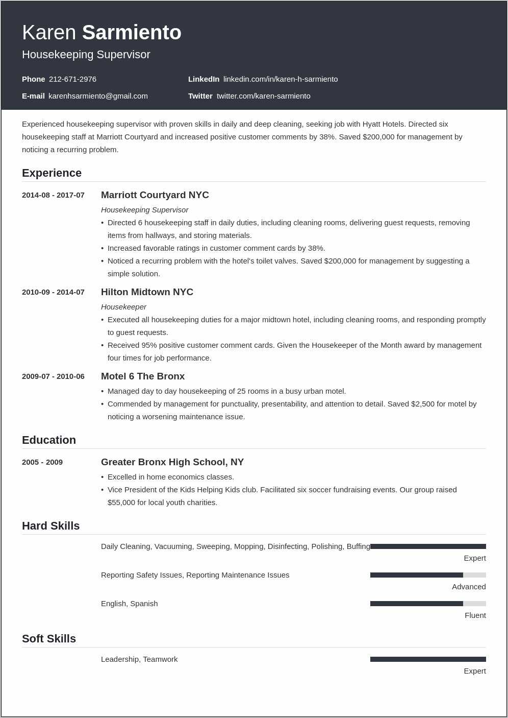 Sample Resume For Domestic Helper Without Experience Resume Example