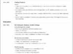 Sample Resume Skills In A List