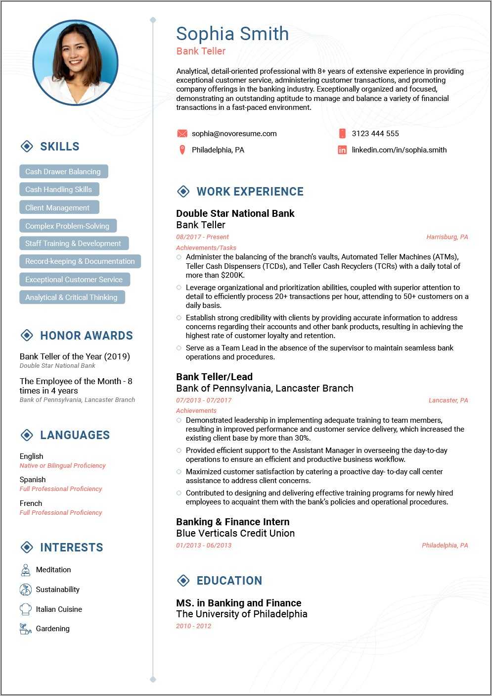 Simple Resume Templates For Freshers Free Download Resume Example Gallery