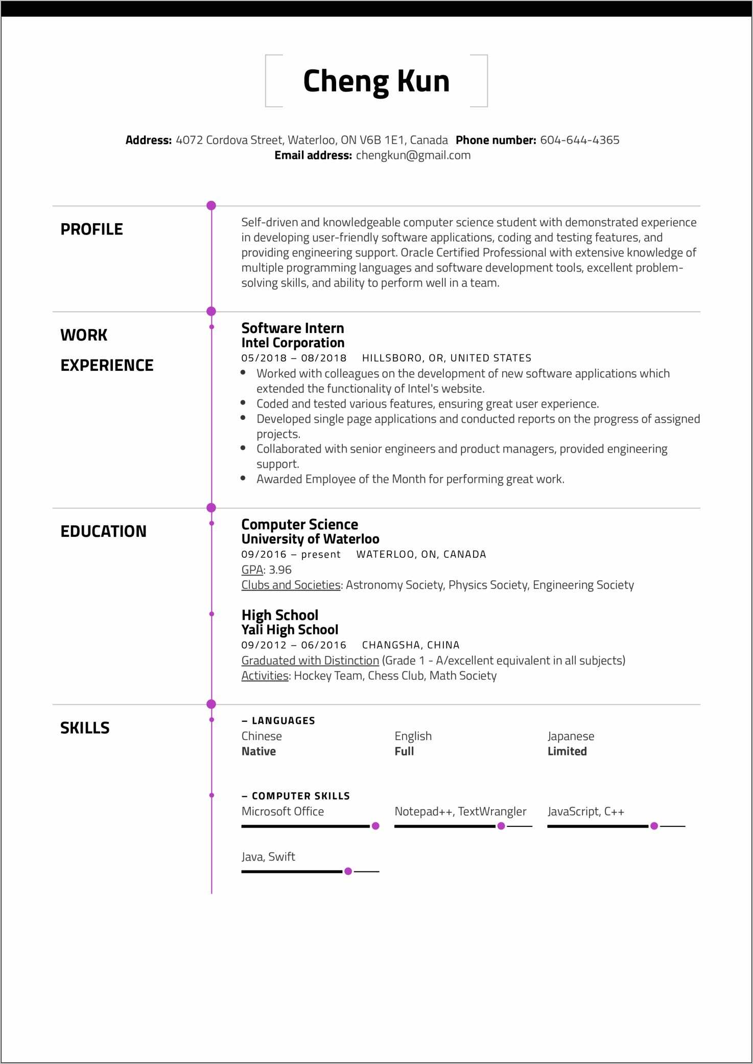 Skills For Students To Put On A Resume